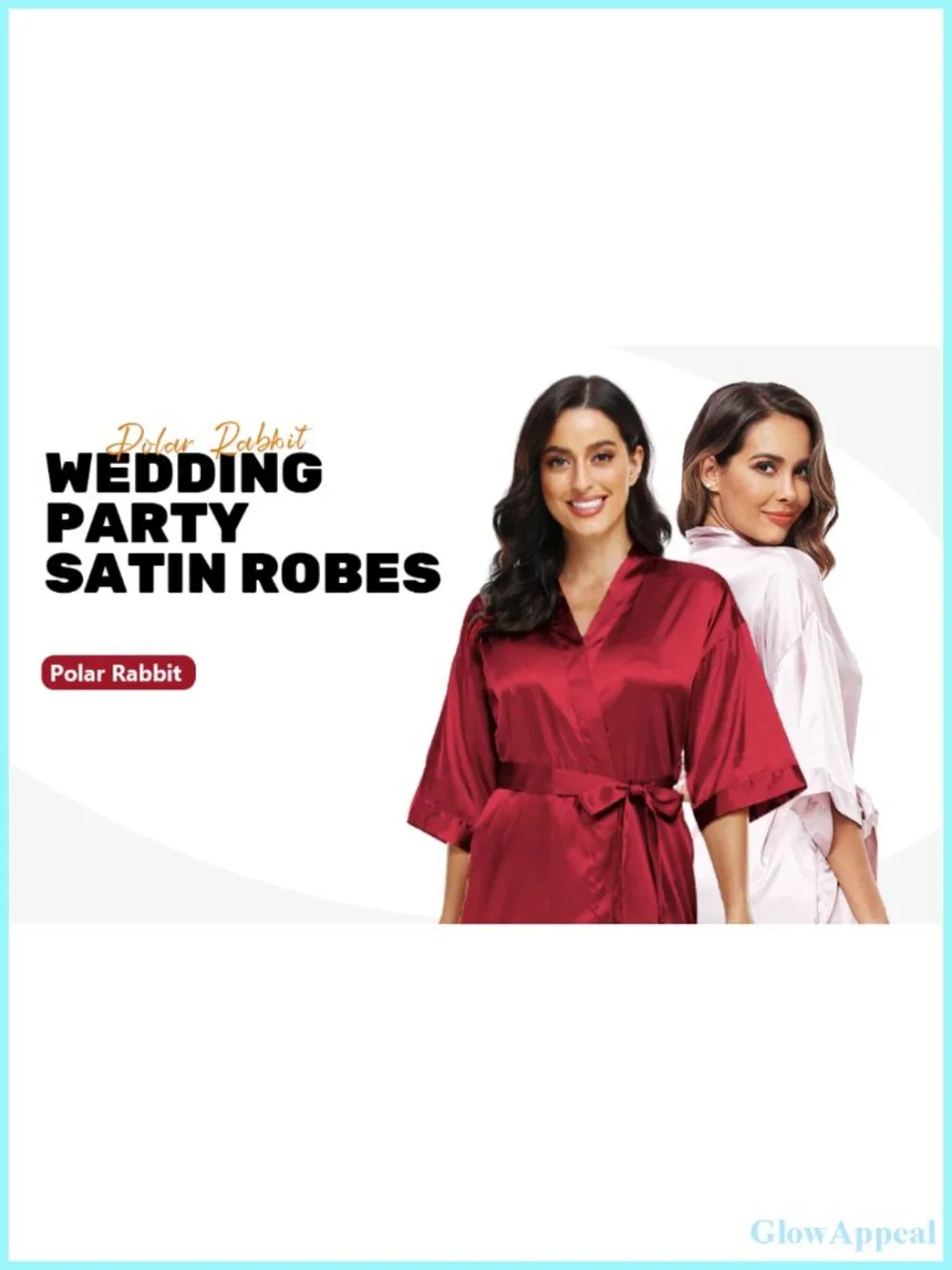 Silky Satin V-Neck Short Robe Lightweight Sleepwear
